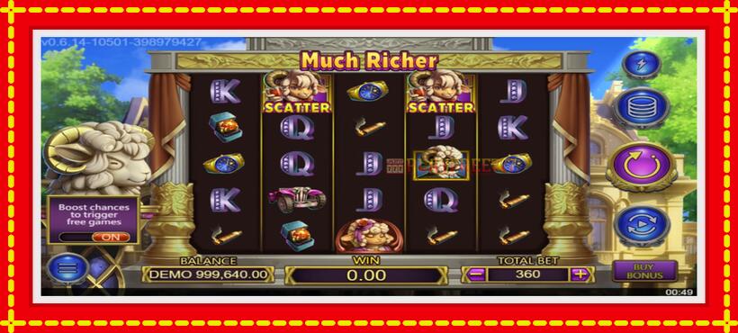 Slot machine Much Richer with access to free game online, picture 2