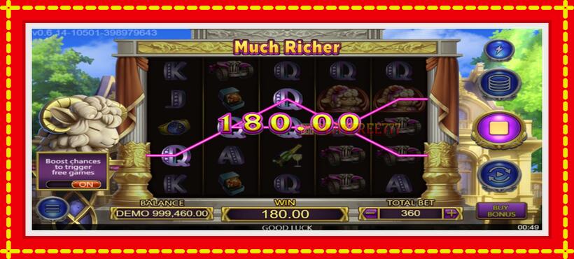 Slot machine Much Richer with access to free game online, picture 3