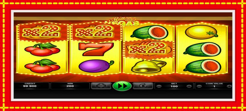 Slot machine Multi Vegas 81 with access to free game online, picture 1