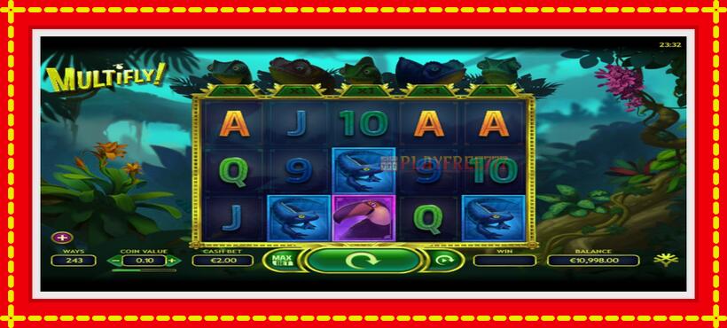 Slot machine MultiFly! with access to free game online, picture 2