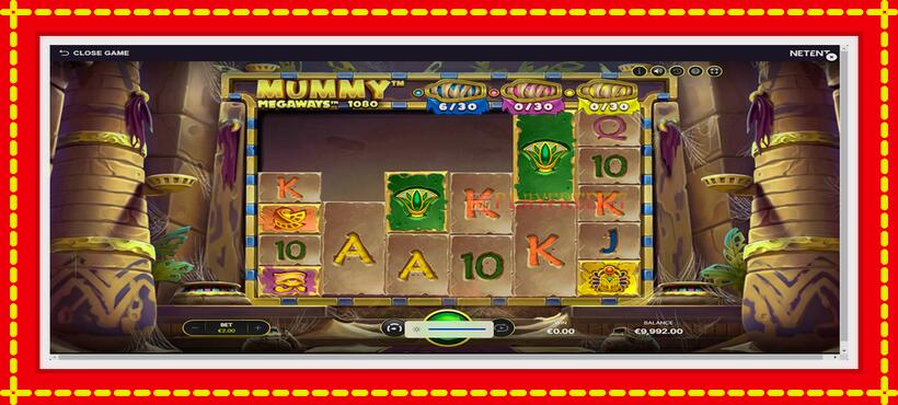 Slot machine Mummy Megaways with access to free game online, picture 2