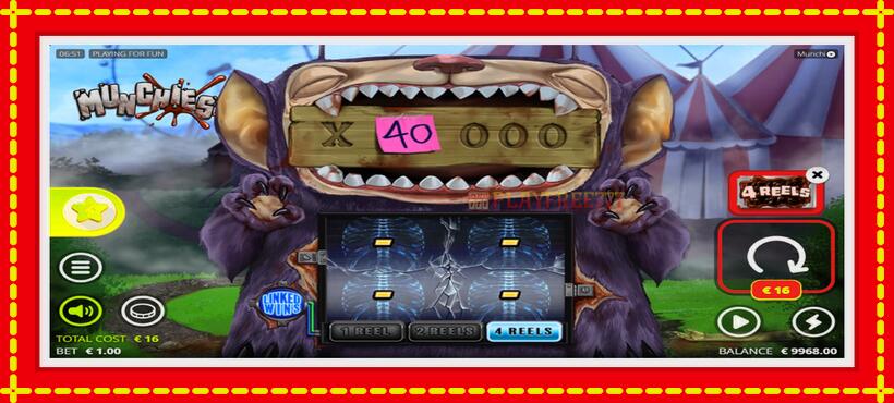 Slot machine Munchies with access to free game online, picture 2