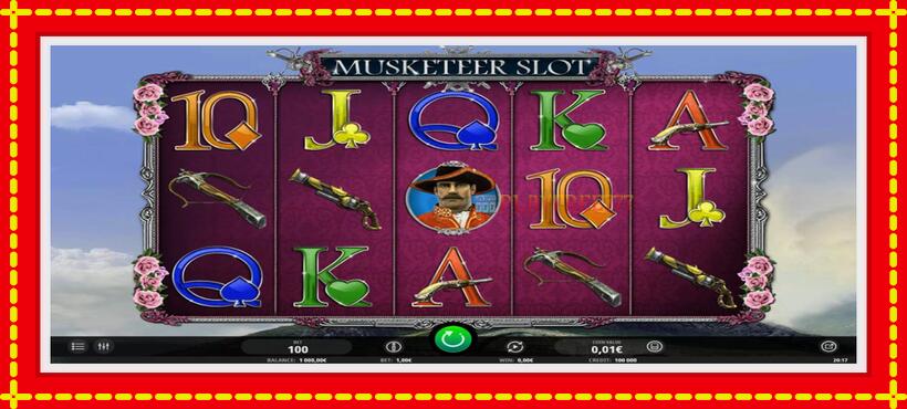 Slot machine Musketeer Slot with access to free game online, picture 2