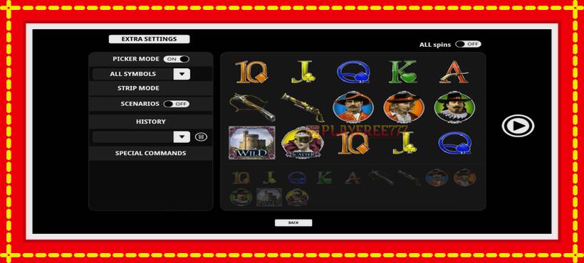 Slot machine Musketeer Slot with access to free game online, picture 5