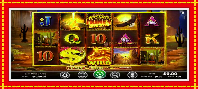 Slot machine Mustang Money Energized with access to free game online, picture 2