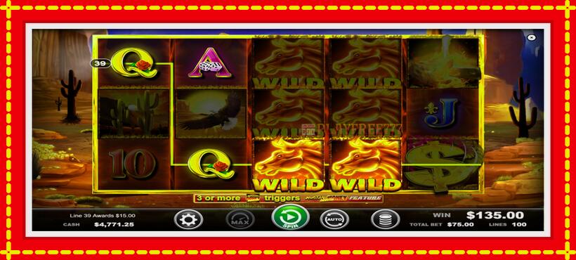 Slot machine Mustang Money Energized with access to free game online, picture 4