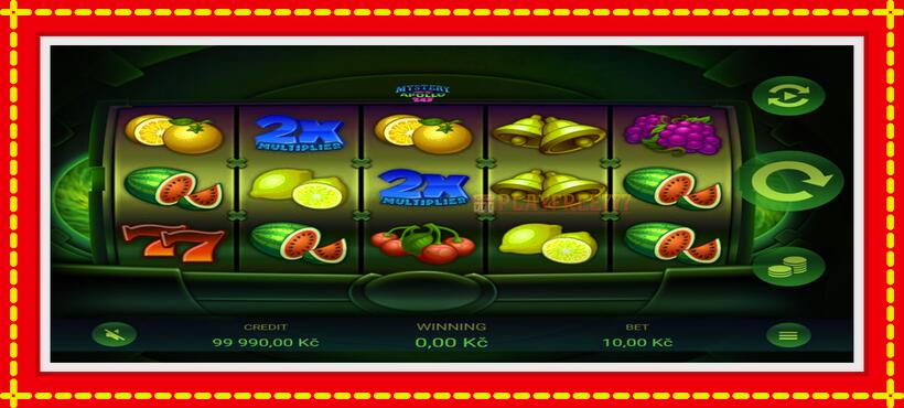 Slot machine Mystery Apollo 243 with access to free game online, picture 1