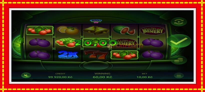 Slot machine Mystery Apollo 243 with access to free game online, picture 2