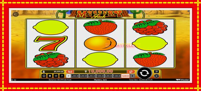 Slot machine Mystery Jack with access to free game online, picture 2