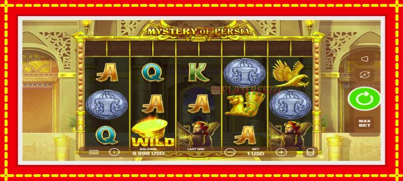 Slot machine Mystery of Persia with access to free game online, picture 2