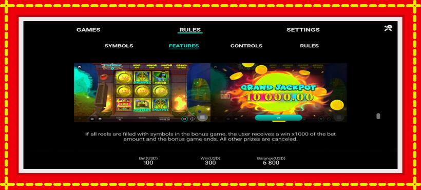 Slot machine Mystic Gates with access to free game online, picture 7