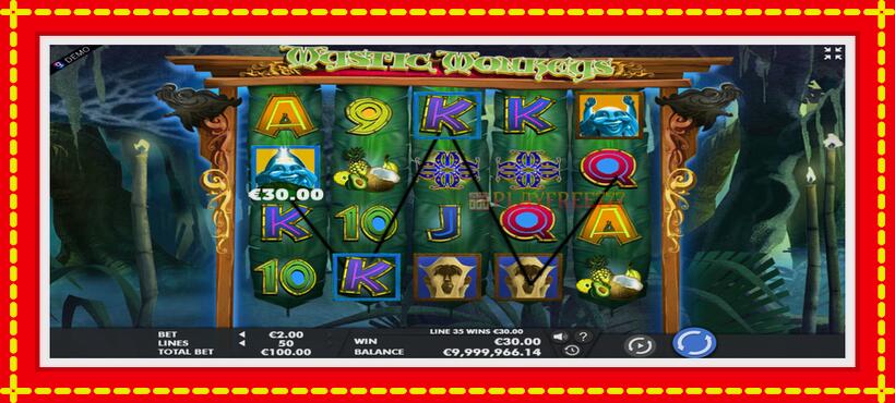 Slot machine Mystic Monkeys with access to free game online, picture 2