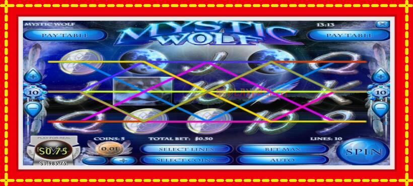 Slot machine Mystic Wolf with access to free game online, picture 2