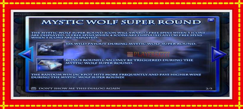 Slot machine Mystic Wolf with access to free game online, picture 6