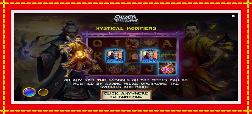 Slot machine Mystical Duel with access to free game online, picture 1