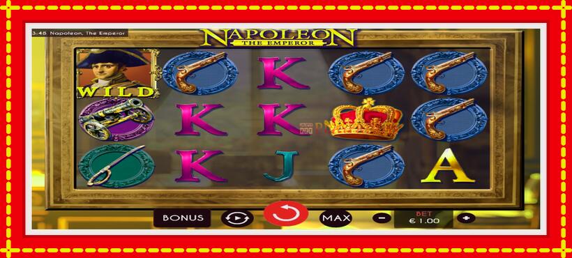 Slot machine Napoleon: The Emperor with access to free game online, picture 1