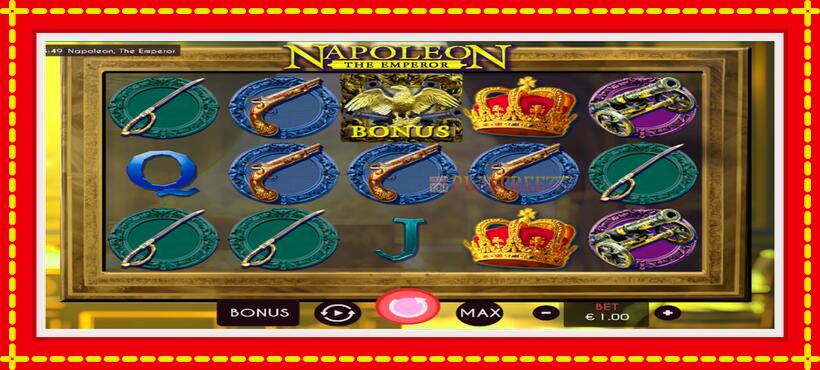 Slot machine Napoleon: The Emperor with access to free game online, picture 2