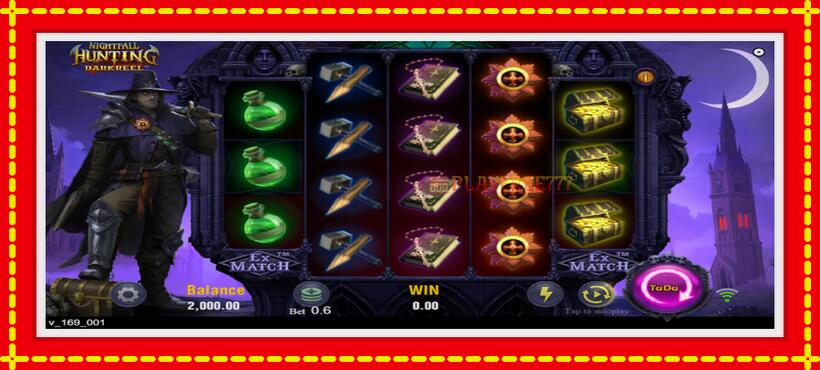 Slot machine Nightfall Hunting with access to free game online, picture 2