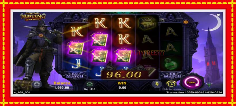 Slot machine Nightfall Hunting with access to free game online, picture 3