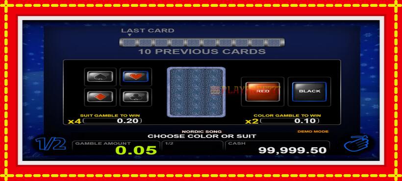 Slot machine Nordic Song with access to free game online, picture 3