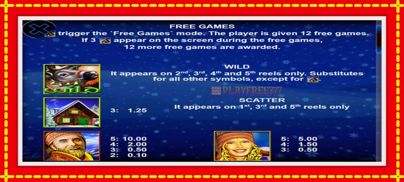 Slot machine Nordic Song with access to free game online, picture 4