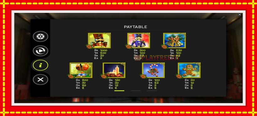 Slot machine Nutcracker with access to free game online, picture 5