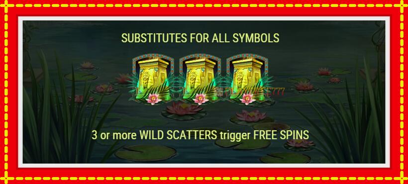 Slot machine Oasis of Dead with access to free game online, picture 6