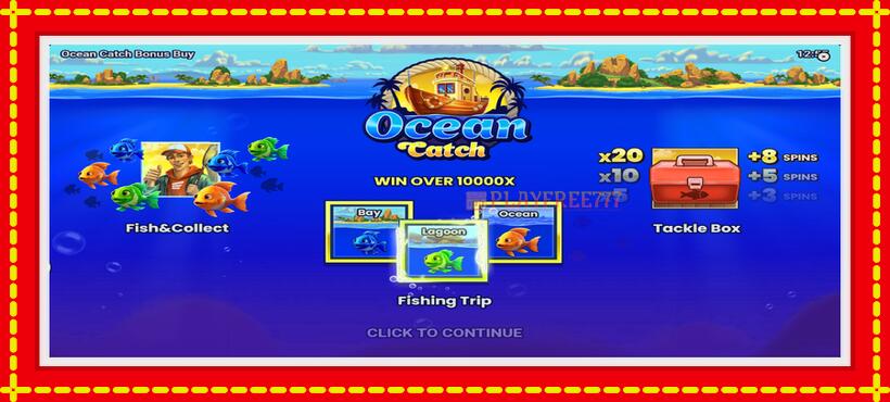 Slot machine Ocean Catch Bonus Buy with access to free game online, picture 1