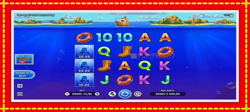 Slot machine Ocean Catch Bonus Buy with access to free game online, picture 2