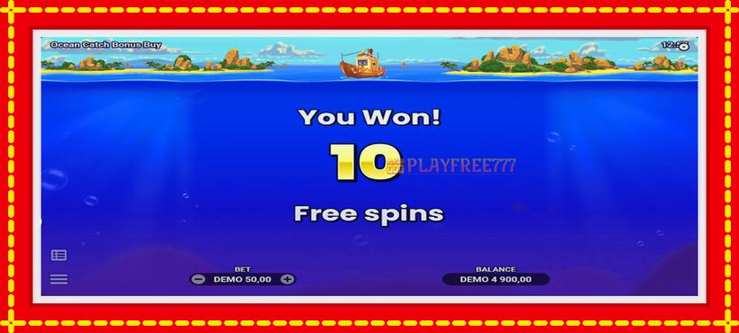 Slot machine Ocean Catch Bonus Buy with access to free game online, picture 3