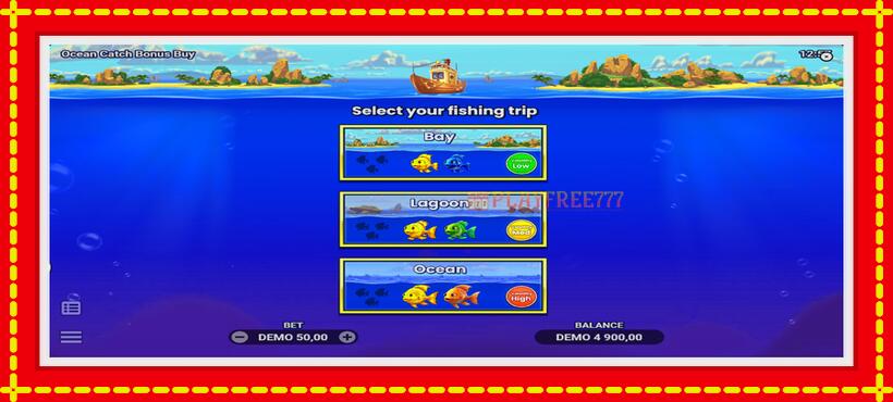 Slot machine Ocean Catch Bonus Buy with access to free game online, picture 4