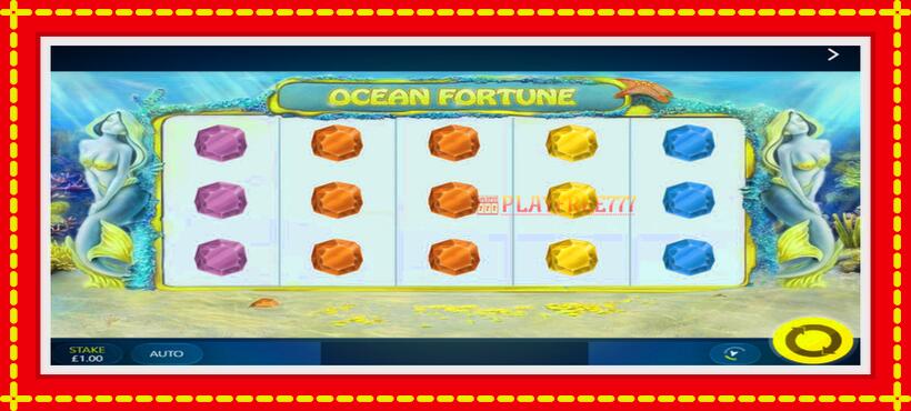 Slot machine Ocean Fortune with access to free game online, picture 2