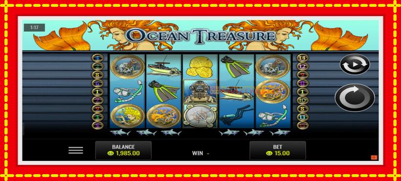 Slot machine Ocean Treasure with access to free game online, picture 1