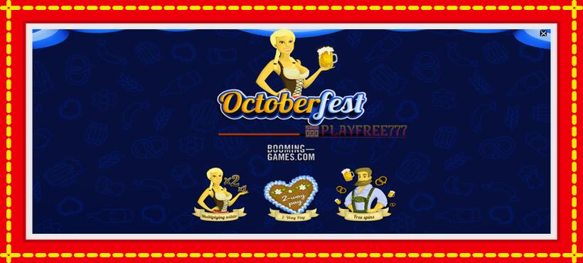 Slot machine Octoberfest with access to free game online, picture 1