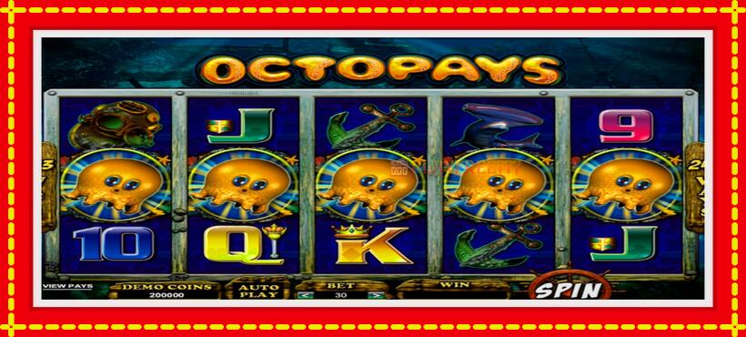 Slot machine Octopays with access to free game online, picture 1