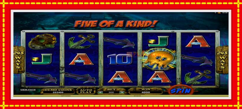 Slot machine Octopays with access to free game online, picture 2