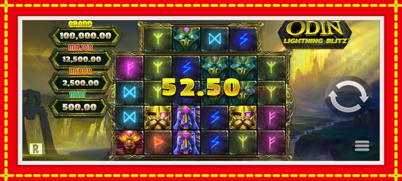 Slot machine Odin Lightning Blitz with access to free game online, picture 4