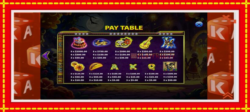 Slot machine Ofrenda Magic with access to free game online, picture 7