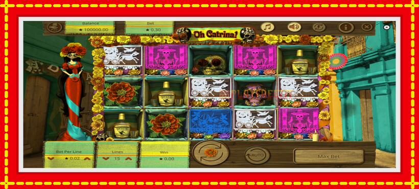 Slot machine Oh Catrina with access to free game online, picture 1