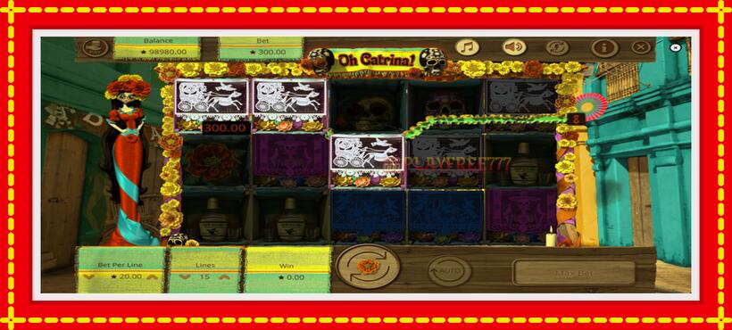 Slot machine Oh Catrina with access to free game online, picture 3