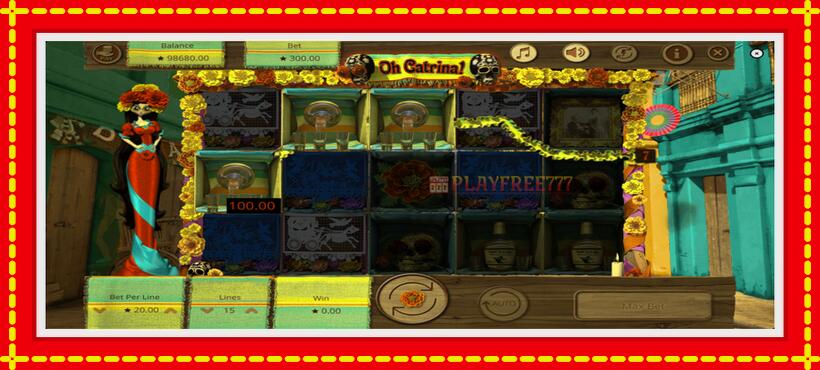 Slot machine Oh Catrina with access to free game online, picture 4