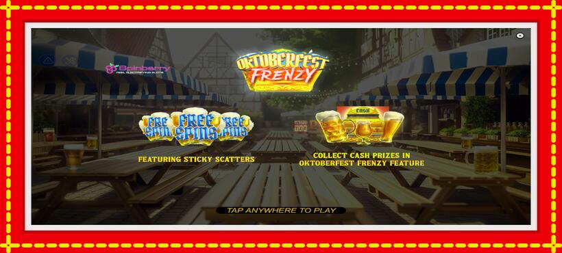 Slot machine Oktoberfest Frenzy with access to free game online, picture 1