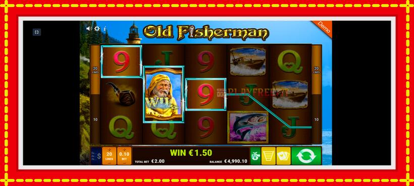 Slot machine Old Fisherman with access to free game online, picture 4