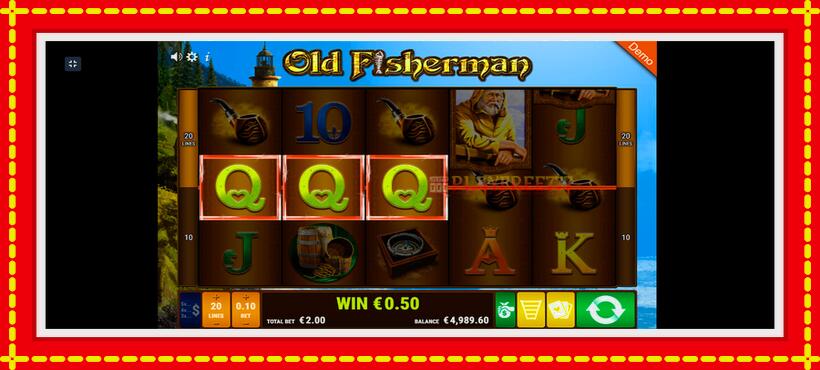 Slot machine Old Fisherman with access to free game online, picture 5