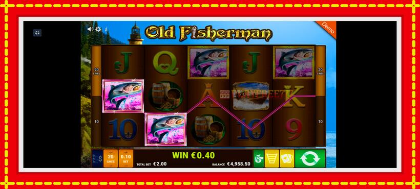 Slot machine Old Fisherman with access to free game online, picture 7