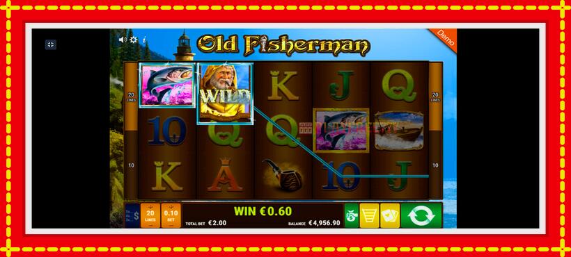 Slot machine Old Fisherman with access to free game online, picture 8