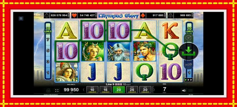 Slot machine Olympus Glory with access to free game online, picture 3