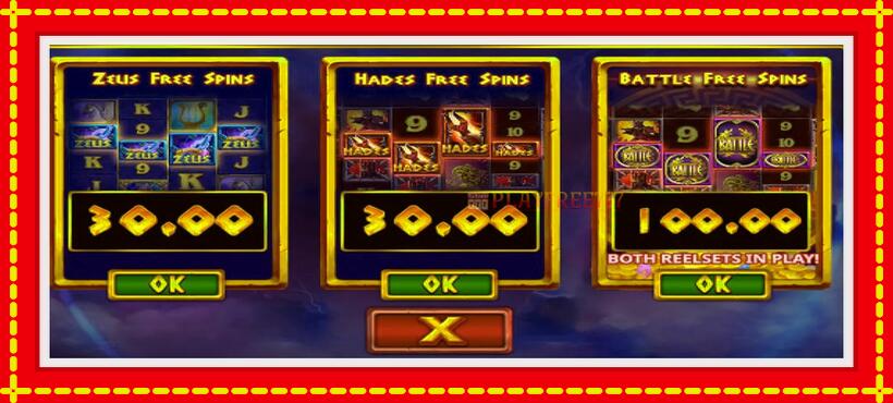 Slot machine Olympus Raging Megaways with access to free game online, picture 6