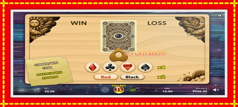 Slot machine Ouija Secrets with access to free game online, picture 3