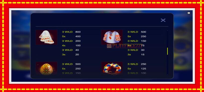 Slot machine Palyanitsia with access to free game online, picture 7